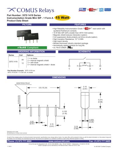 3570 1419 Series