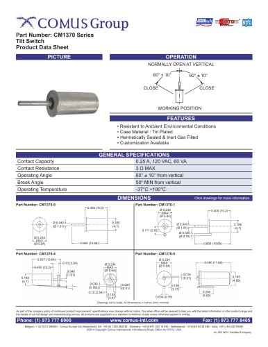 CM1370 Series