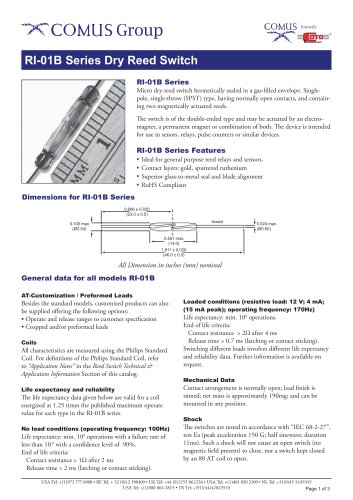 RI-01B Series