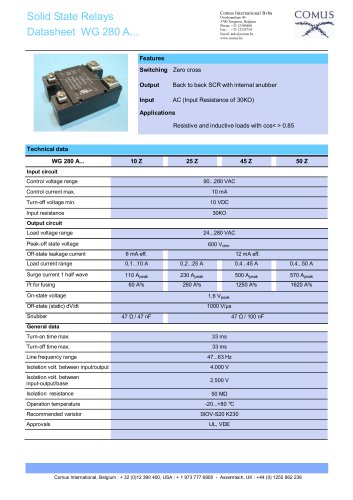 WG 280 A