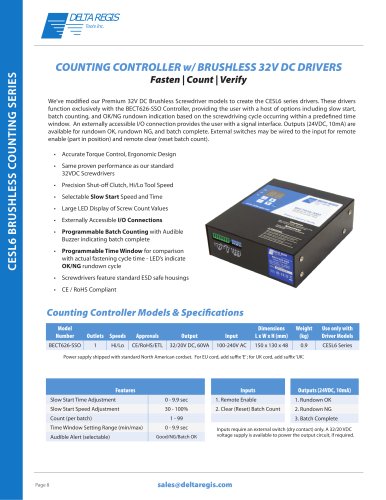 Error Proof Assembly - Count - Fasten - Verify - with Premium Brushless Electric Screwdriver