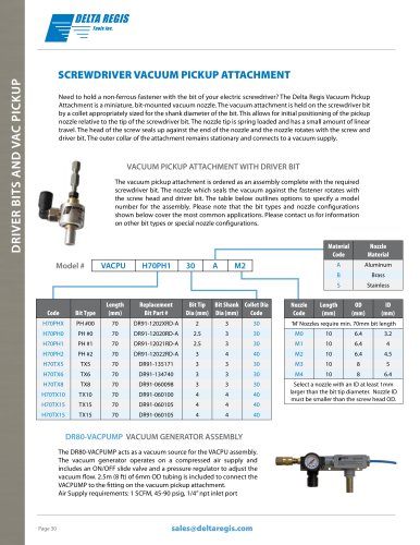 Vacuum Pick-Up Attachment