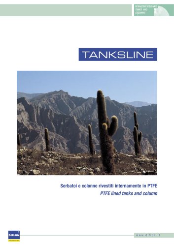 Tanksline -  Tanks and columns PTFE lined