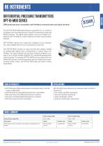 DPT-IO-MOD Differential pressure transmitter with Input terminal and Modbus