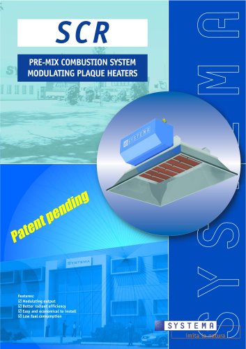 Modulating plaque heaters "SCR"