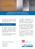 Bandas des acero para la industria de los laminados - 1