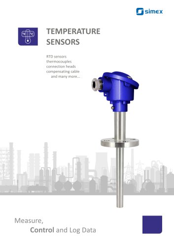 Temperature sensors catalogue