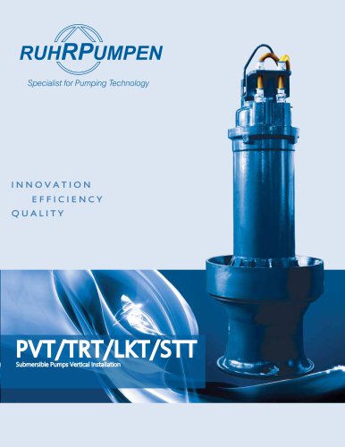 Vertical Submersible Pumps (PVT, TRT, LKT, STT)