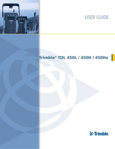 User Guide TDL450 L&H - English