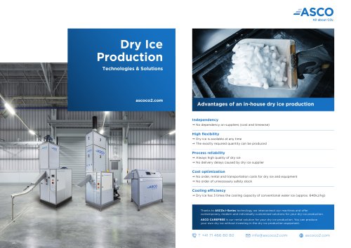 Overview Dry Ice Production