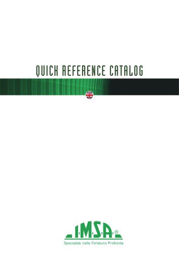 IMSA Machines | Quick Reference Catalog