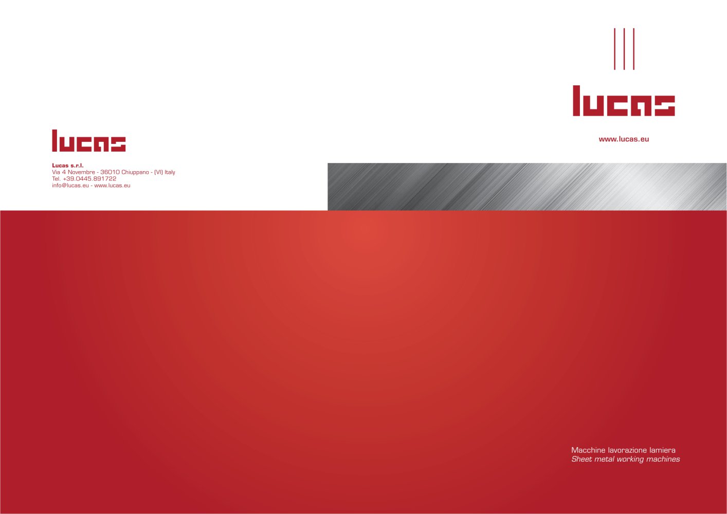 Sheet metal working machines - Lucas