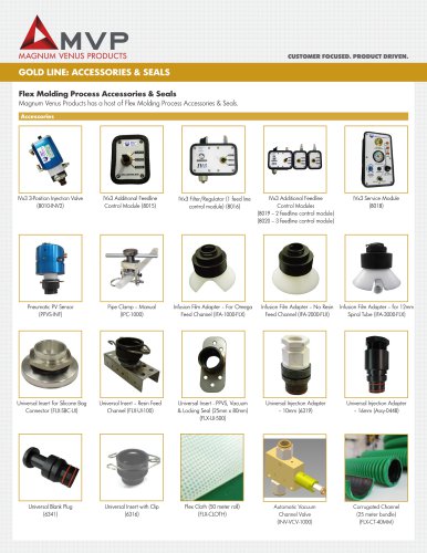 Gold Line - Flex Molding Process Accessories