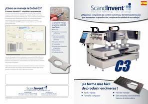 C3 Máquina de fresado y de grabado CNC - piedra