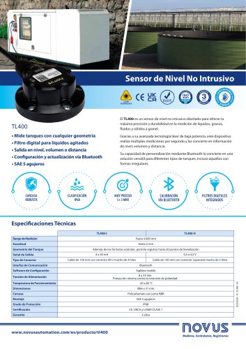 Folleto Comercial - TL400