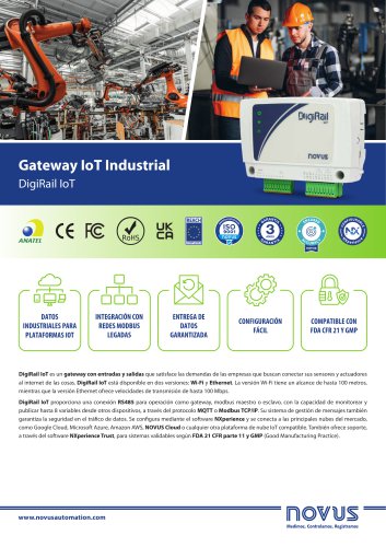 Folleto DigiRail IoT