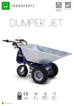 DUMPER JET Carretilla motorizada eléctrica profesional