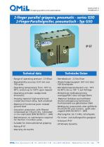 GSO  2-finger parallel grippers, pneumatic IP 67