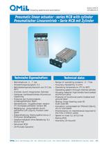 MCB Pneumatic linear actuator