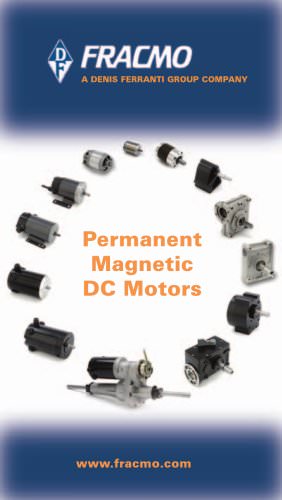 Fracmo Permanent Magnetic DC Motors