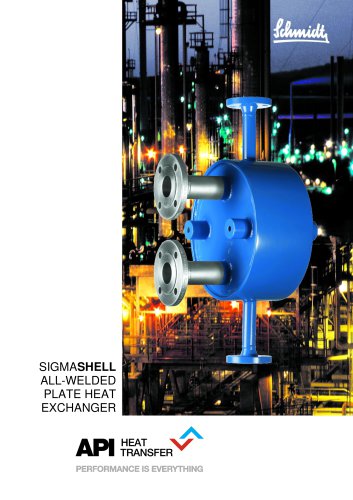 SIGMASHELL Shell and Plate Heat Exchangers