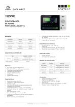 T8990 Air Leak Tester Standard Level - Datasheet - 2