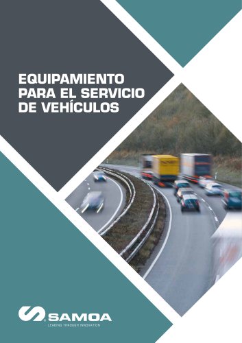 EQUIPAMIENTO PARA EL SERVICIO DE VEHÍCULOS