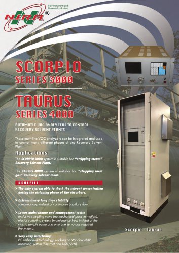 Multipoint VOC analyser Scorpio-Taurus