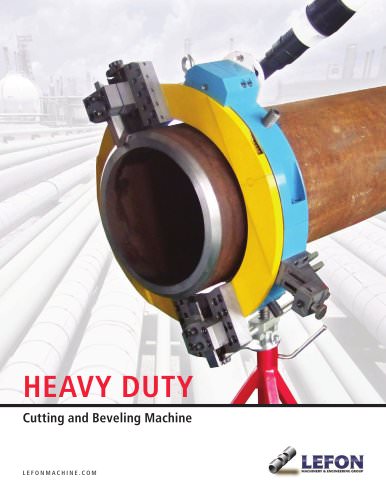 Heavy Duty Pipe Cutting and Beveling Machine(Split Frame Clamshell Lathes)