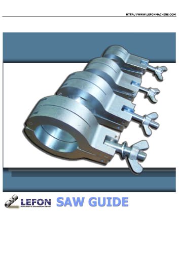 LEFON Saw Guide Catalog