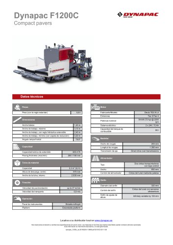 Dynapac F1200C