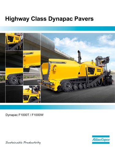 Highway Class Dynapac Pavers