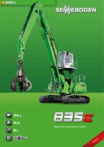 Maquina de manipulacion de material 835 R E-Serie - Green Line - 1