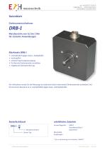 Datasheet torque sensor DRB-I