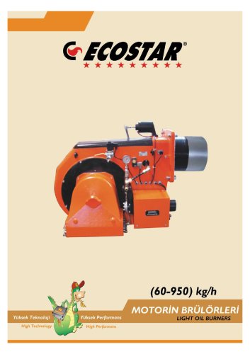 ECOSTAR Oil Burner 60-950 Kg/h