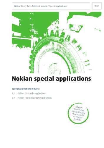 NHT Technical Manual 09 Special applications