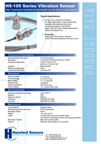 High Temperature - AC Versions Series HS-105