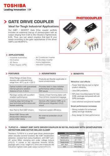 Gate Drive Couplers