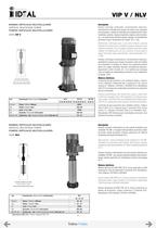 Bombas verticales multicelulares Serie VIP-NX-NLX-NLV - 3