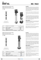 Bombas verticales multicelulares Serie VIP-NX-NLX-NLV - 4