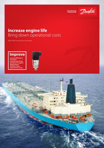Increase engine life Bring down operational cost