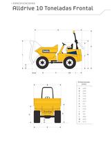 Alldrive 10 toneladas Frontal - 1