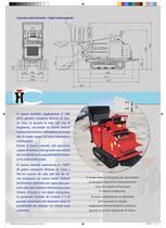 Minidúmper sobre orugas HS1102 - 2