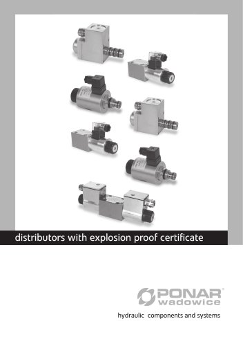 Distributors with explosion proof certificate