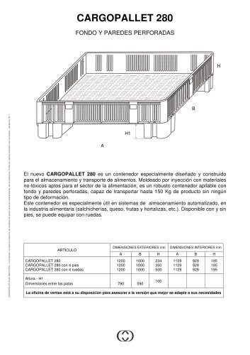 Cargopallet 280