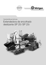 Extendedora de encofrado deslizante SP 25 / SP 25 i