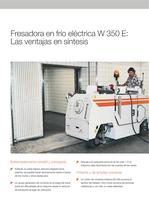 Fresadora en frío eléctrica W 350 E - 3