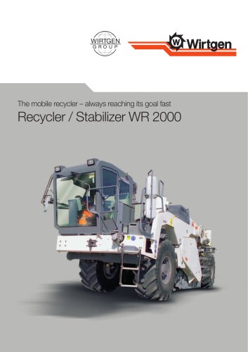 Recycler/Stabilizer WR 2000