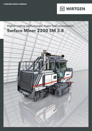 Surface Miner 2200 SM 3.8