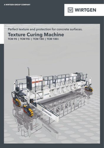 Texture curing machines TCM 95 | TCM 95i | TCM 180 | TCM 180i